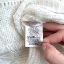 Fuzzy Ruffle Hem Knit Sweater-7