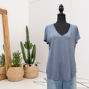 V-Neck Sleep Tee-1