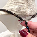 Beaded Black Jewelry Set-5