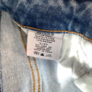 Distressed Raw Hem Skinny Jeans-9