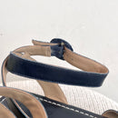 Raffia Open Toe Sandals-3