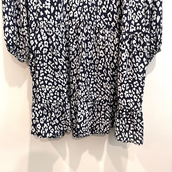 Leopard Swing Shift Dress