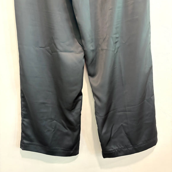 Satin Cargo Pants