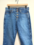 Vintage Straight Crop Jeans-2