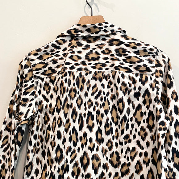 Leopard Button Down Shirt