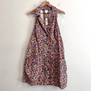 Floral Collared Button Down Mini Dress-2
