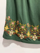 Embroidered Cold Shoulder Top-4