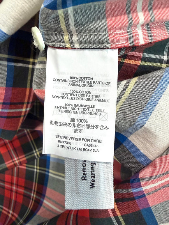Plaid Long Sleeve Button Down Shirt