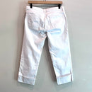 Cuff Hem Capri Jeans-6