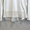 Silk Trim Long Sleeve Top-4