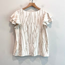 Swirl Ruffle Sleeve Top-9