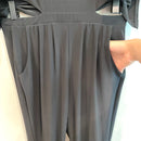 Cowl Neck Stretch Jumpsuit-5