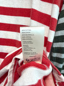 Striped Balloon Sleeve Tee-9