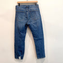 Distressed Slim Crop Jeans-6