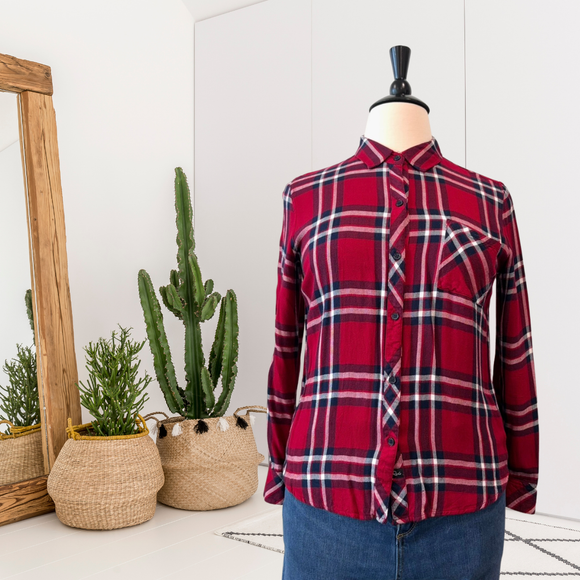 Plaid Button Up Shirt