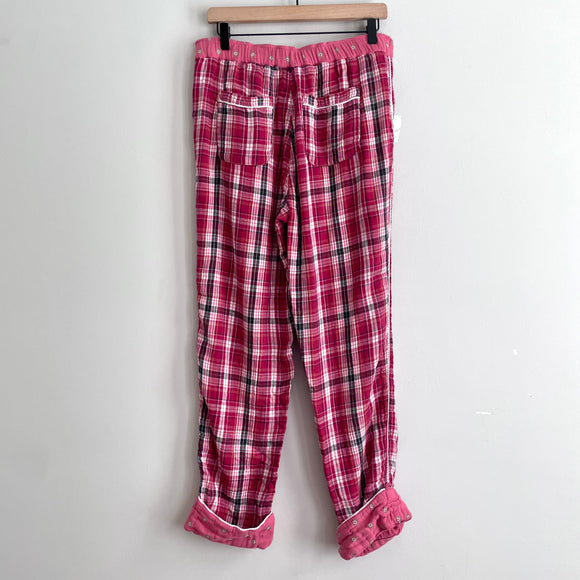Plaid Flannel Pajama Set