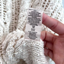 Cold Shoulder Open Knit Chunky Sweater-10