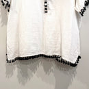 Embroidered Tassel Top-4
