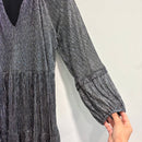 Metallic Long Sleeve Dress-4