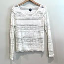 Sheer Lace Long Sleeve Top-2