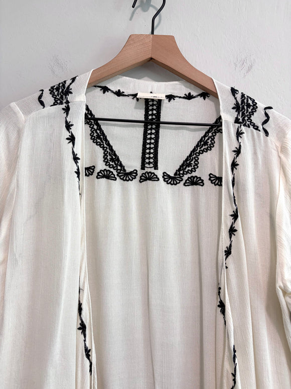 Embroidered Cardigan