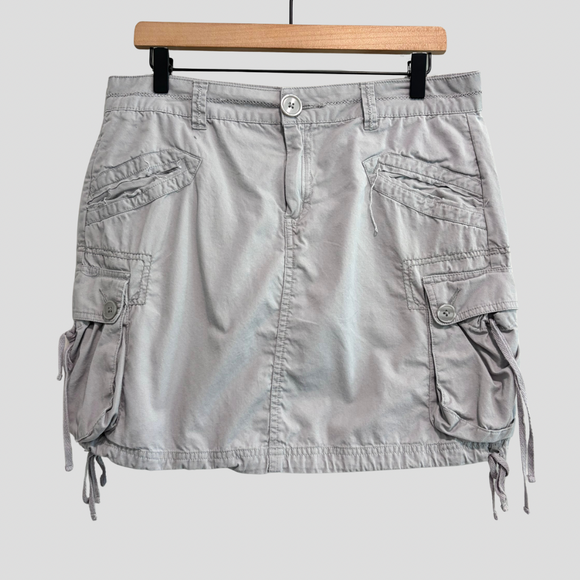 Cargo Cotton Skirt