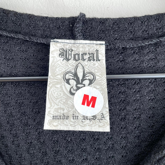 Rhinestone Skull Hooded Top
