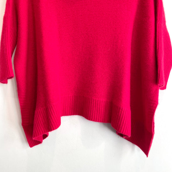 Cowl Turtleneck Cashmere Sweater