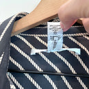 Striped Button Down Silk Shirt-6