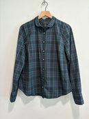 Club Collar Plaid Shirt-2