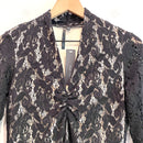 Lace V-Neck Long Sleeve Top-3