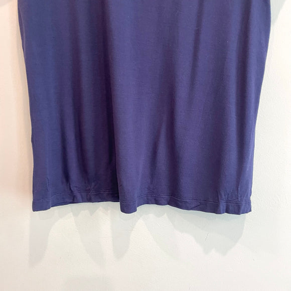 V-Neck Cuff Short Sleeve Tee