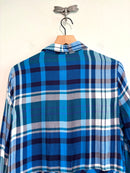 Flannel Button Down Top-9
