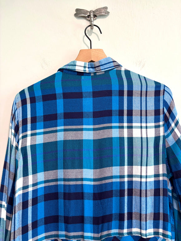 Flannel Button Down Top