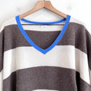 Striped Oversized Cashmere Sweater-3