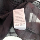 Semi-Sheer Plaid Top-8