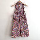 Floral Collared Button Down Mini Dress-10