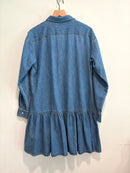 Button Down Jean Dress-9