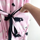 Fleece Sheep Robe-5