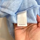 Ruffle Sleeve Linen Tee-7