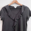 Linen Ruffle Top-3