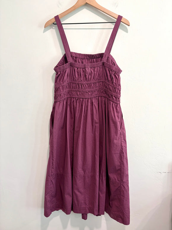 Smocked Waist Midi Dress