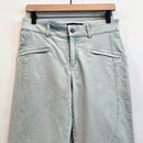 Slim Button Ankle Pants-2