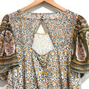 Floral Keyhole Top-7