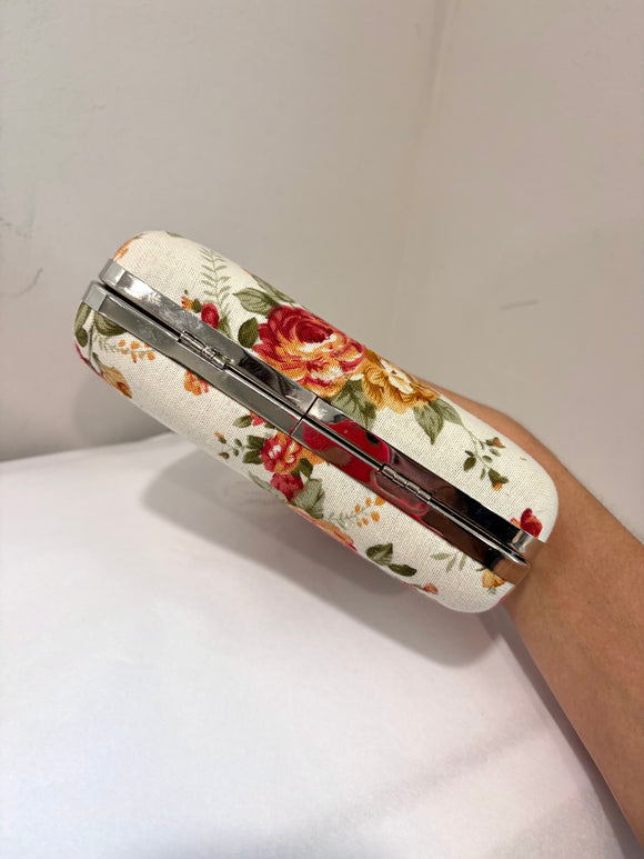 Floral Skull Ring Clutch