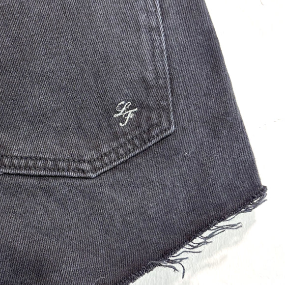 Distressed Jean Shorts
