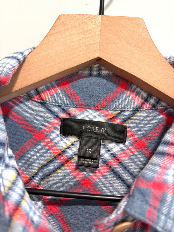 Plaid Flannel Button Up
