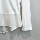 Silk Trim Long Sleeve Top-5