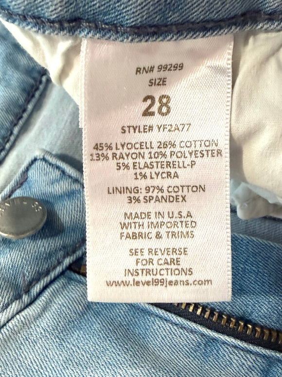 Two Tone Skinny Jeans
