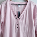 Ribbed Henley Top-3